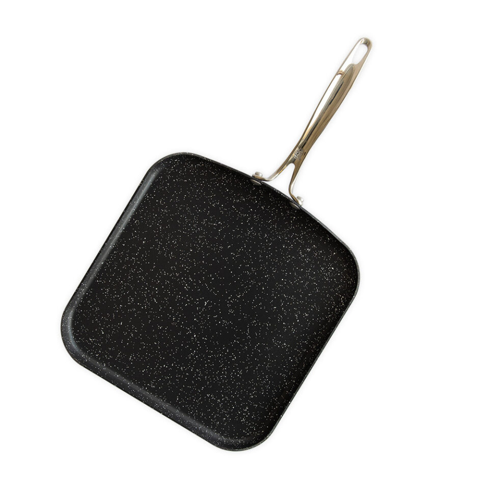 Basalt 11" Square Griddle Ceramic Coated Cookware Nordic Ware