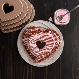 This Nordic Ware Heart-Shaped Bundt Cake Pan Is Perfect For Baking Valentine's Day Sweets—And It's On Sale