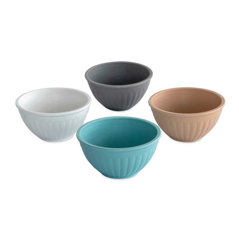 4 Piece Prep & Serve Mini Bowl Set New Microwave Safe Bowls