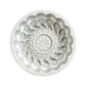 Image of Citrus Twist Cake Pan on a white background showing  details of the inside of pan.