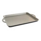 Angled shot of ProCast Baking Sheet placed on a white background - A high-quality baking sheet designed for professional and home chefs alike.