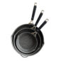 Product Image of 3 Verde Ceramic Nonstick Skillets nested inside one another
