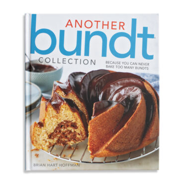 Another Bundt Collection Cookbook with  a Bundt cake on the front Front Cover
