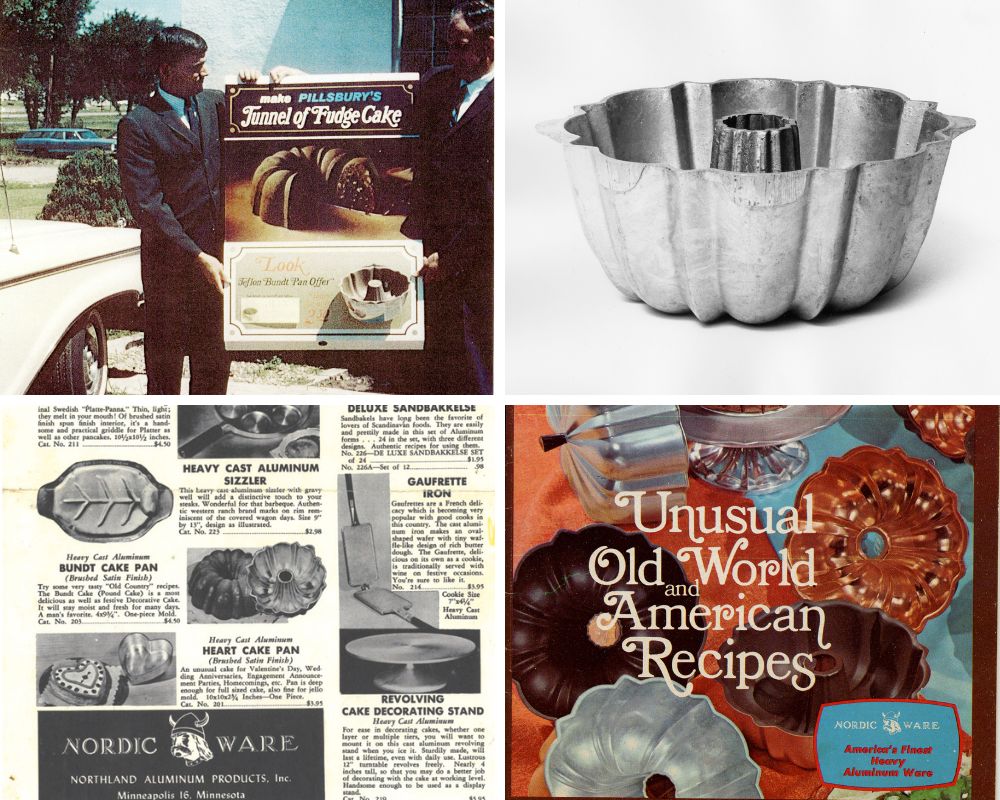 Short history of the Bundt_Nordic Ware collage