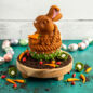 Baked Bunny in a Basket 3D Cake