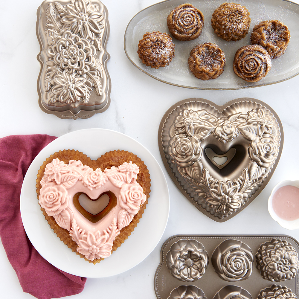 The Secret to a Show-Stopping Valentine's Day Dessert: Try This Technique to Create a Chocolate-Coated Bundt® Cake!