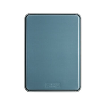 Nordic Ware aluminum half sheet baking pan, rectangular with raised rim, natural silver finish