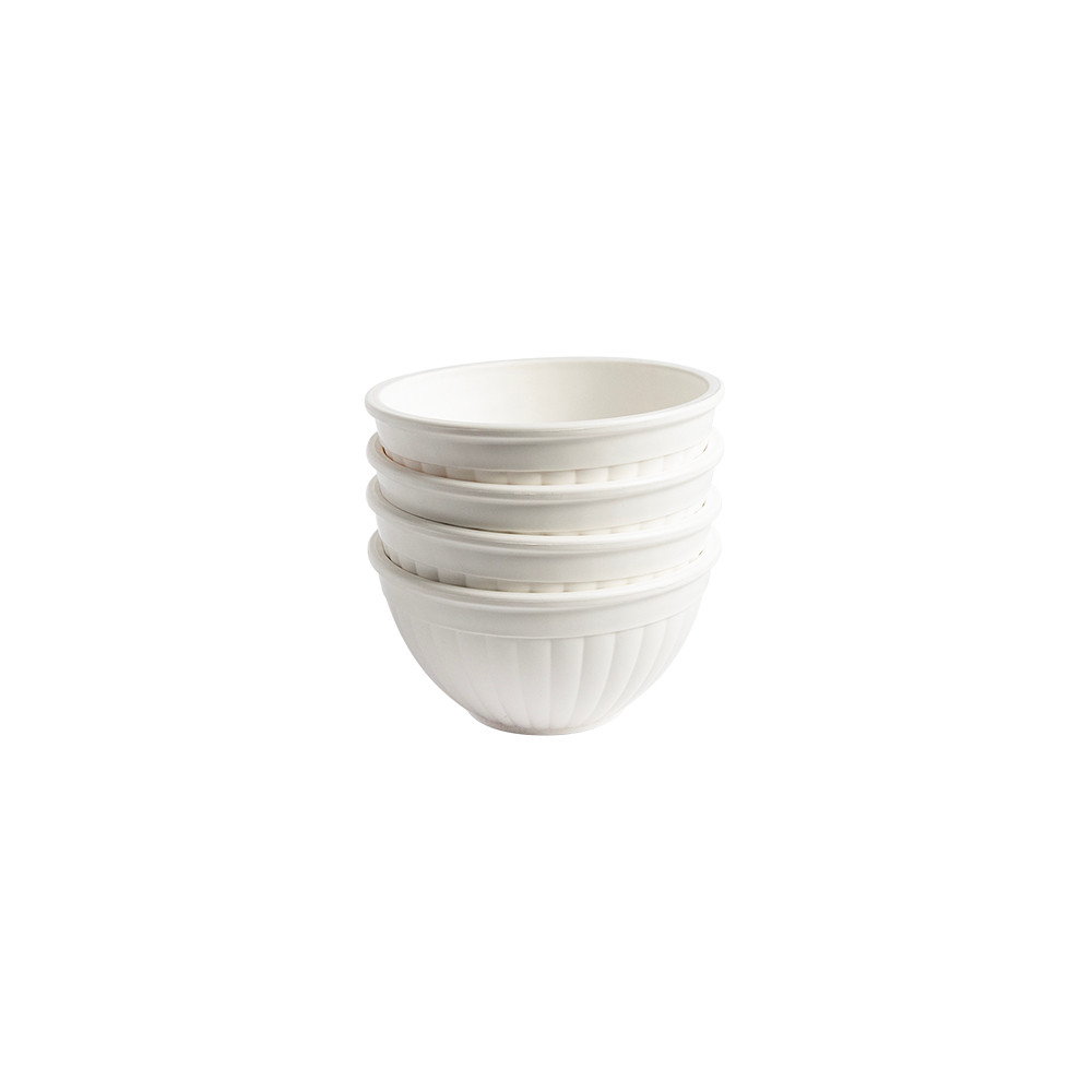 4 Piece Prep & Serve Mini Bowl Set - White View 1