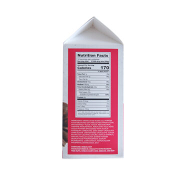 Chocolate Cake mix box nutritional facts