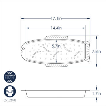 nautrals catch of the day fish and seafood grill dimensional drawing