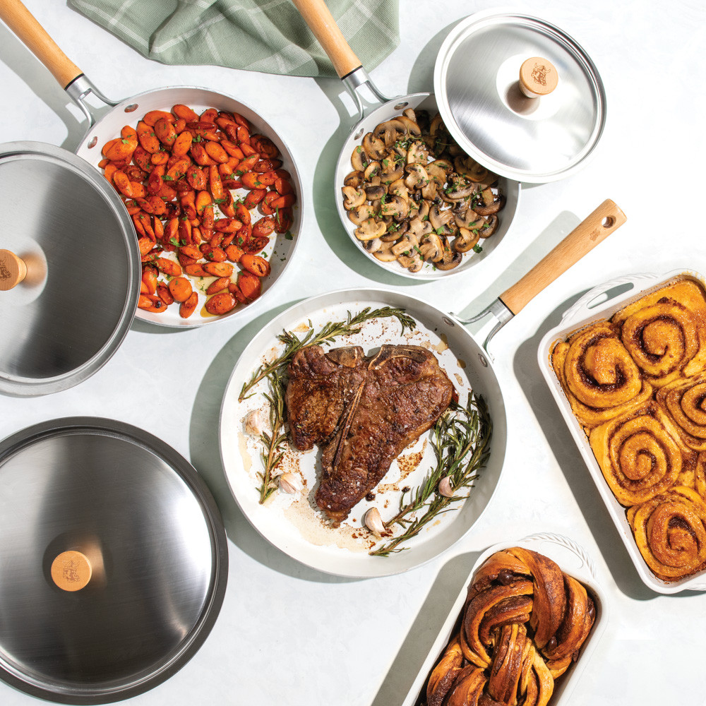 Cardamom 8 Piece Bakeware & Cookware Set View 2