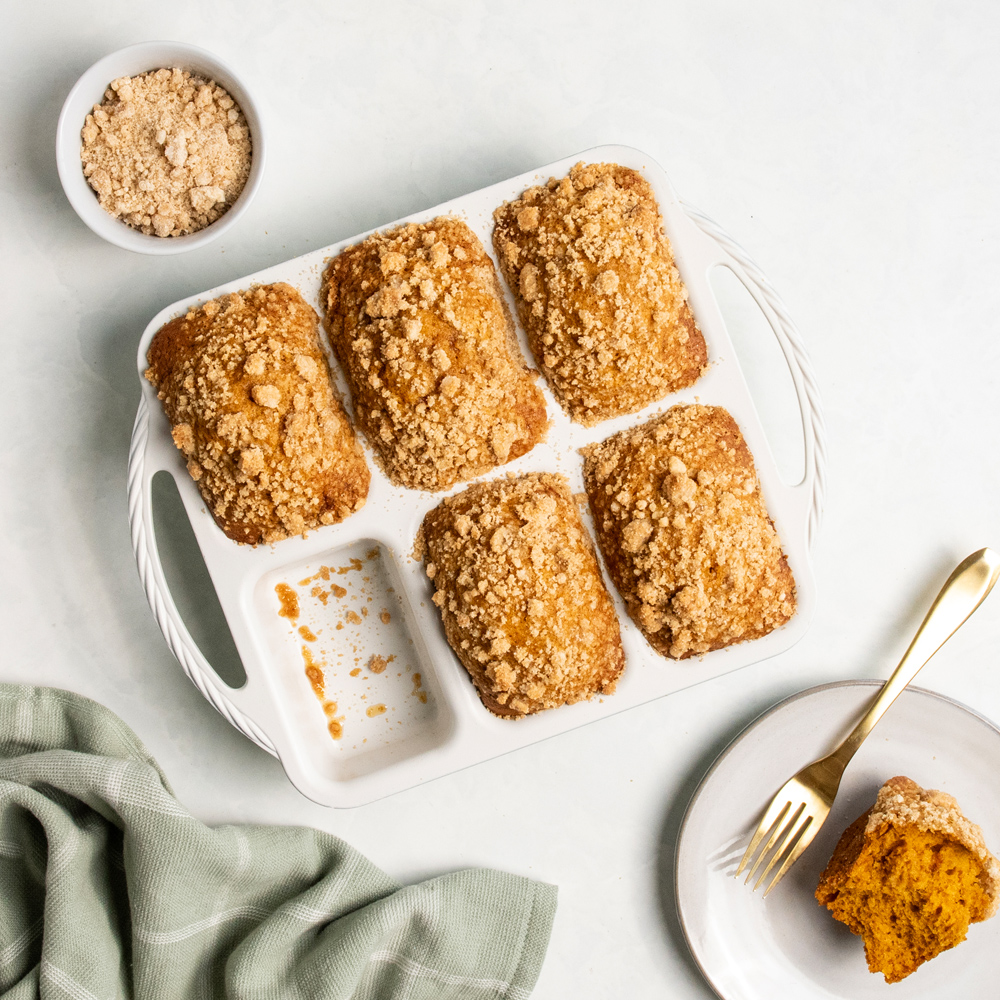 Cardamom Ceramic Nonstick Mini Loaf Pan