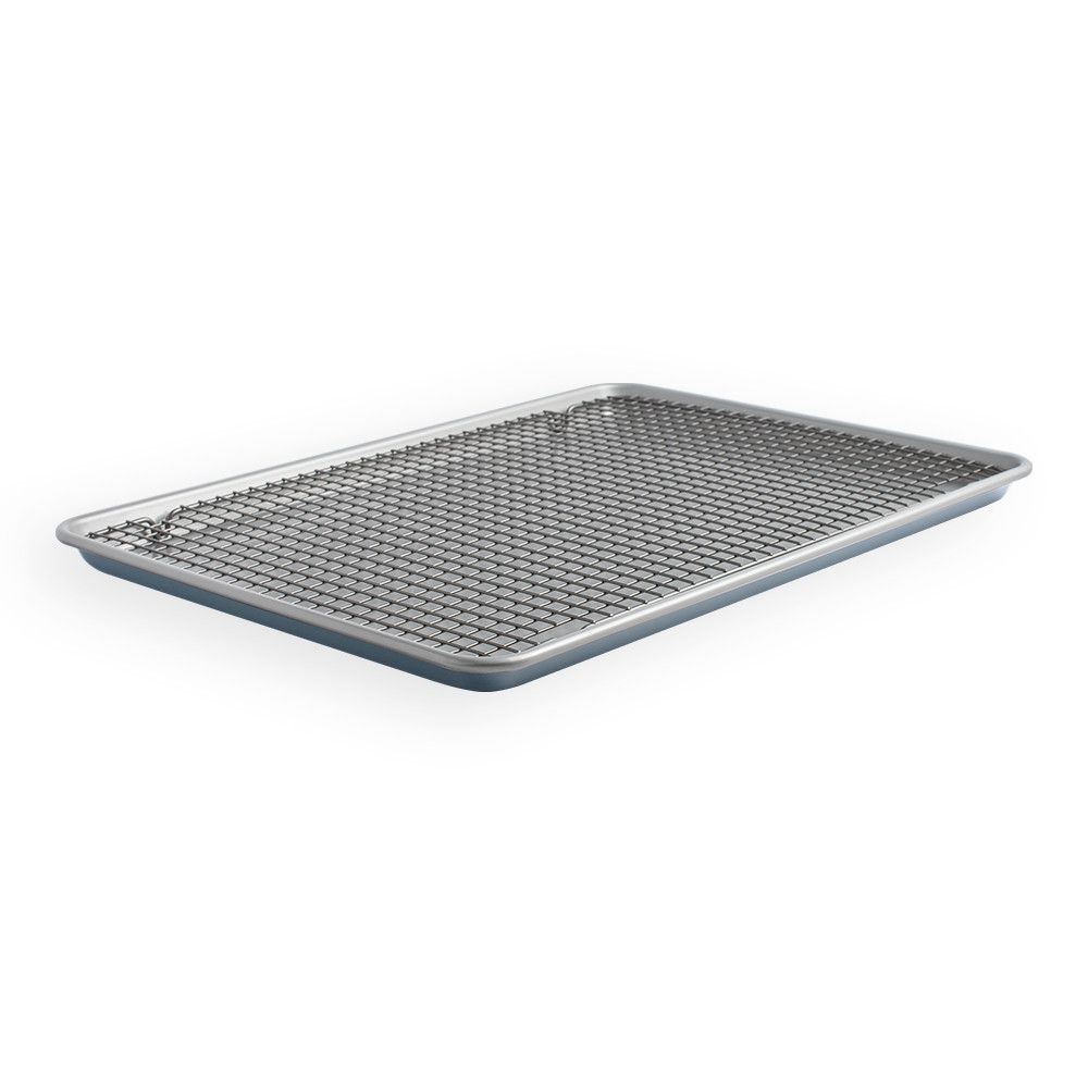 Brilliant Big Sheet with Oven-Safe Nonstick Grid View 1