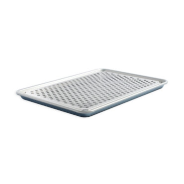 brilliant half sheet with rack on white background