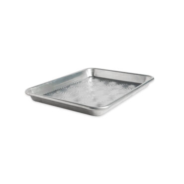 vintage starburst quarter sheet pan on white background