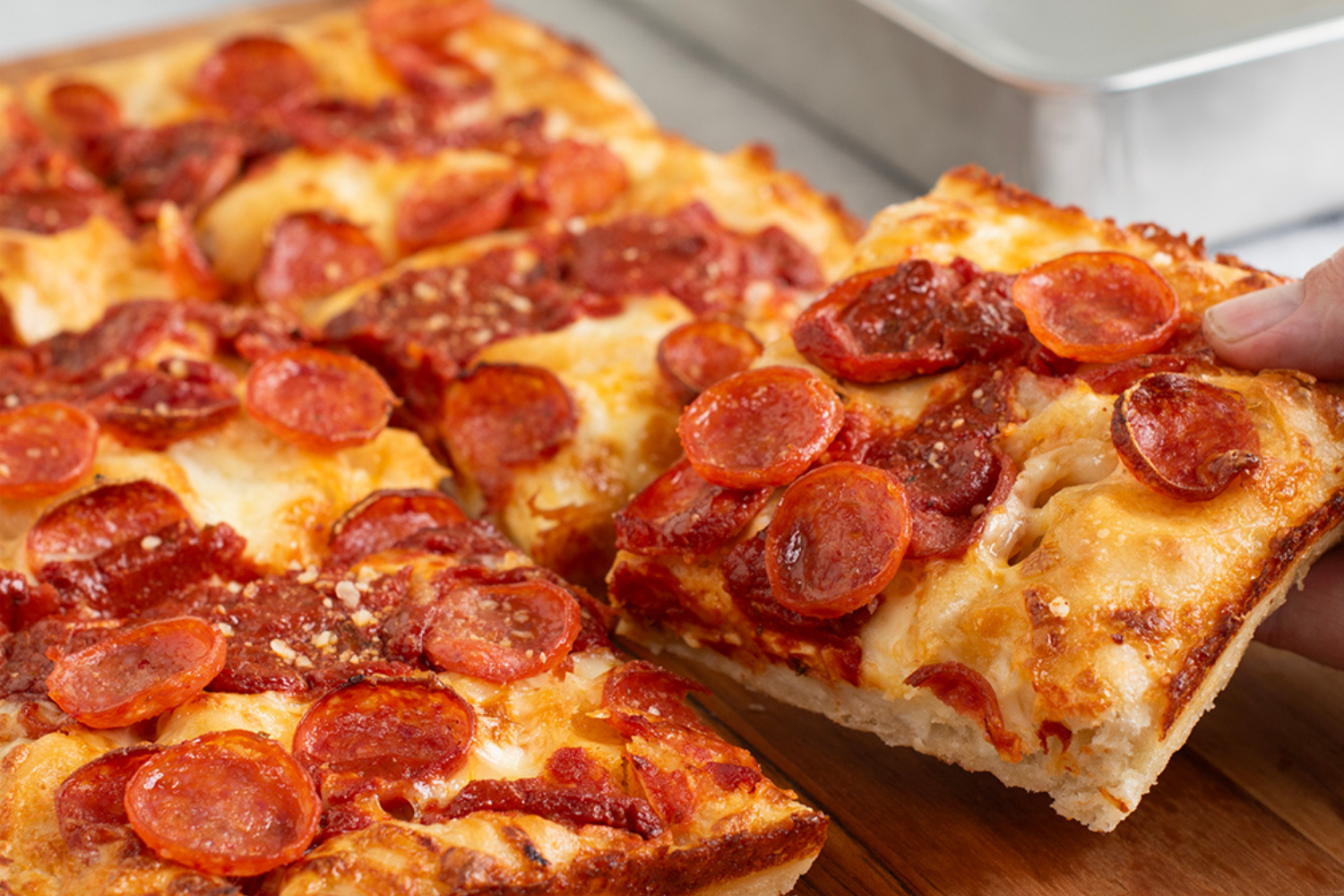 Classic Detroit Style Pizza