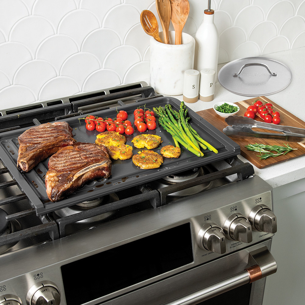 Grill Press & Griddle Set View 2