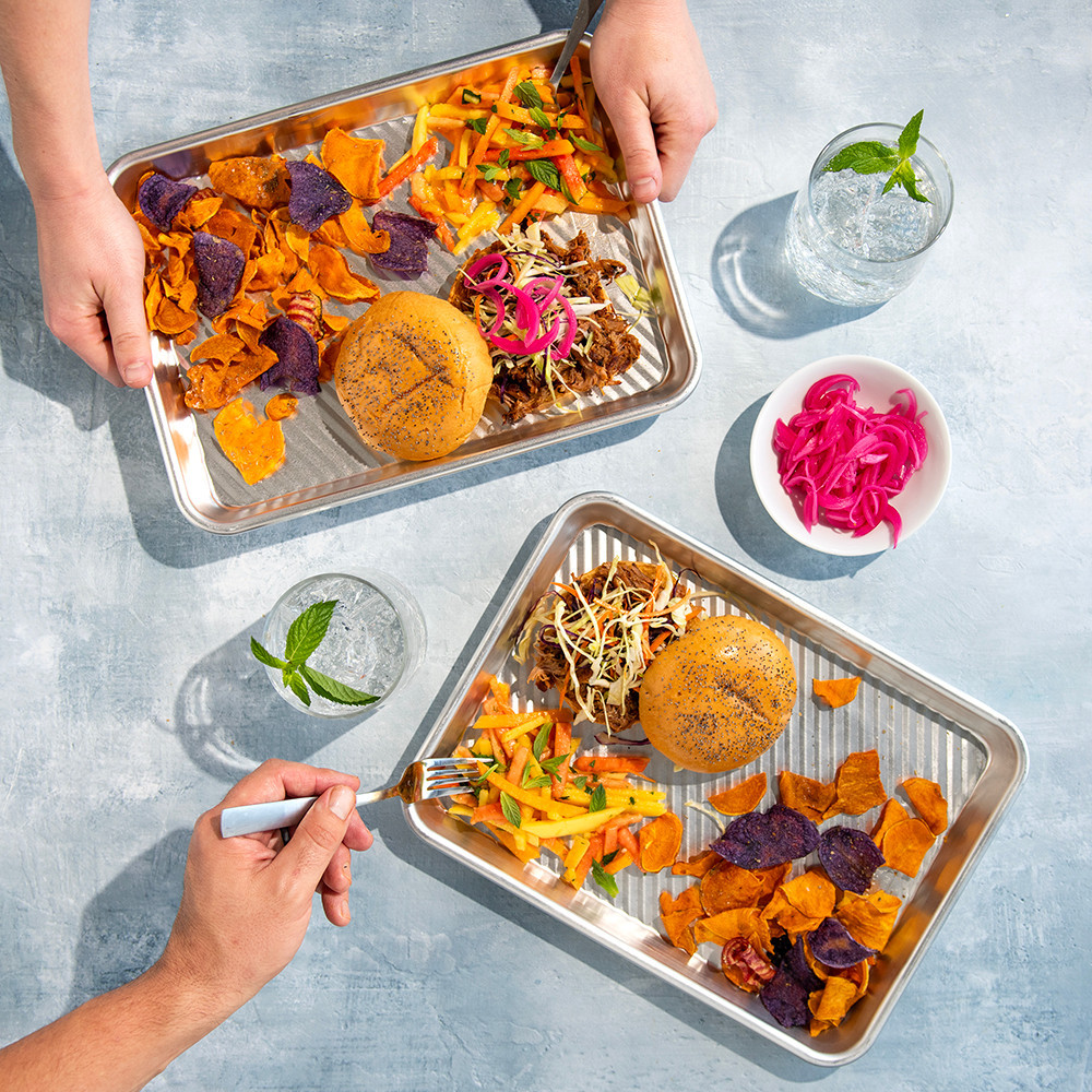 2-Piece Grill & Serve Trays View 2