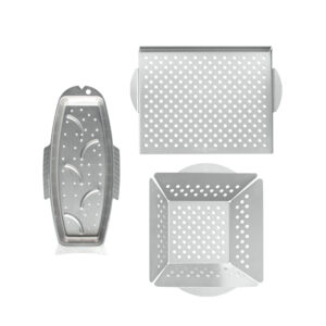 3-Piece Seafood and Grill Basket Set