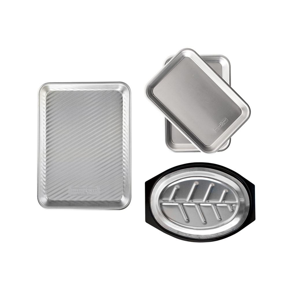 4-Piece Burger Grill Prep & Serve Set View 1