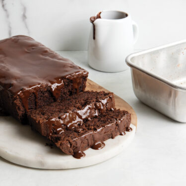 Visit Vegan Double Chocolate Loaf Cake Recipe