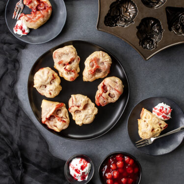 Visit Spooky Monster Mask Cherry Pies Recipe