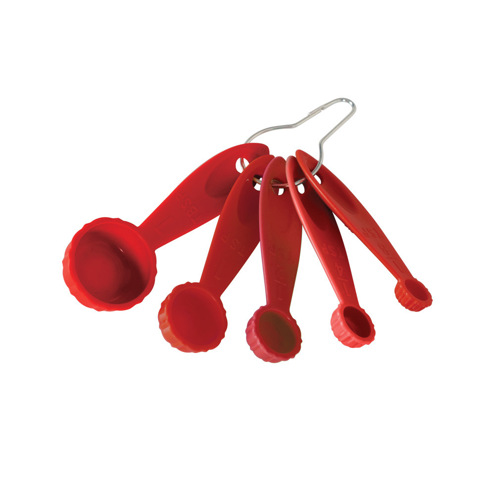 Bundt® Measuring Spoons, Red View 1