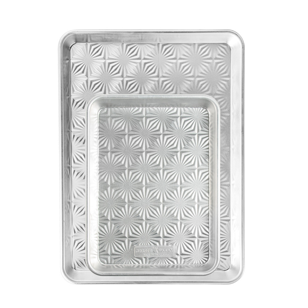 Naturals® 2 Piece Vintage Starburst Baking Sheet Set View 1